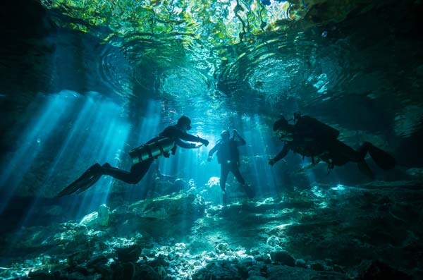 scuba diving vacations - cenote diving scuba diving vacations - cenote diving